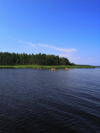 7 дней по островам и шхерам Выборгского залива на морских каяках (с лодкой сопровождения)