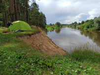 Сплав с баней по реке Клязьма