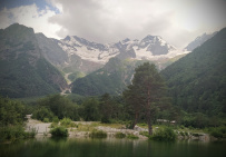 Горный лагерь в Дигории (Северная Осетия)