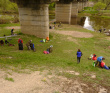 Спортивный поход 1кс по реке Жиздра с баней на берегу
