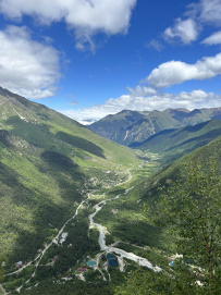 Горный лагерь в Дигории (Северная Осетия)