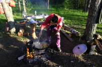 Сплав по реке Киржач на байдарках с баней на берегу