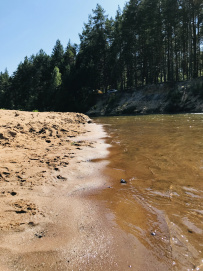 Сплав по реке Киржач на байдарках с баней на берегу