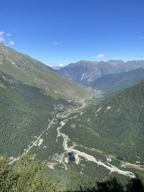 Горный лагерь в Дигории (Северная Осетия)