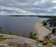 Ладожские скалы и пляжи Койонсаари с детьми