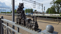 Вдоль Мсты через подвесные мосты