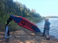 Вуокса на байдарках: маршрут №2 от Вещёво до Лосево