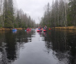 Сплав по Уксунйоки (Укса) на байдарках