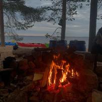 Колвица на морских каяках (байдарках). Путешествие на землю Саамов
