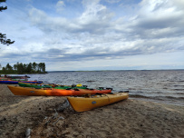 Колвица на морских каяках (байдарках). Путешествие на землю Саамов