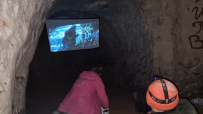 Ночь в Партизанской пещере (с пещерным кинотеатром)