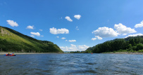 Сплав по реке Чарыш на байдарках