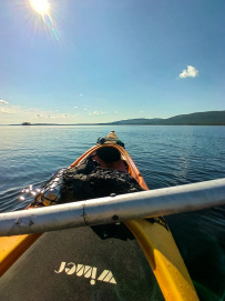 Колвица на морских каяках (байдарках). Путешествие на землю Саамов