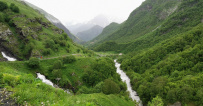 Горный лагерь в Дигории (Северная Осетия)