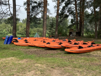 Сплав с баней по реке Клязьма