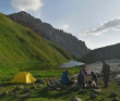 Высокогорный Национальный парк Алания: в долину Тана через ледник Бартуй (разведка)