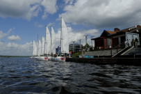 Поход на байдарках по Московскому морю