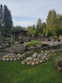 Рысья гора (ночёвка в доме с баней)