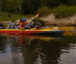 Спортивный поход 1кс по реке Жиздра с баней на берегу