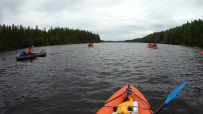 Сплав по реке Суна на байдарках