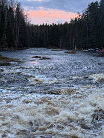 Сплав по реке Укса (Уксунйоки)