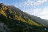 Горный лагерь в Безенги