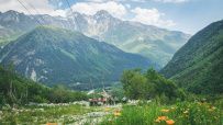 Горный лагерь в Дигории (Северная Осетия)