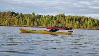 Белое море на морских каяках (байдарках): Карельский берег