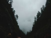 Горный лагерь в Цейском ущелье (Северная Осетия)