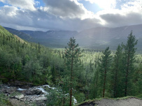 Горный лагерь в Хибинах