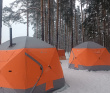 Новый год на сплаве по реке Клязьма с ночевкой в теплых шатрах