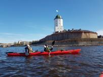 Прогулка вокруг парка Монрепо на каяках (байдарках)