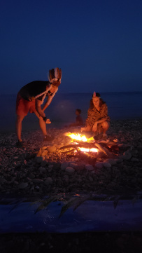 Семейный лагерь на море в Абхазии