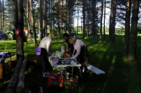 Сплав по реке Киржач на байдарках с баней на берегу