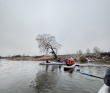 Однодневный зимний поход на байдарках по реке Истра