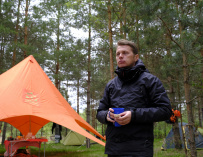 Сплав по реке Жиздра с баней на берегу