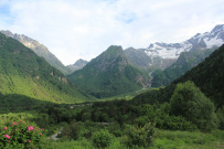 Горный лагерь в Дигории (Северная Осетия)