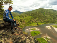 Сплав по реке Чарыш на байдарках
