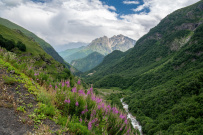 Горный лагерь в Дигории (Северная Осетия)