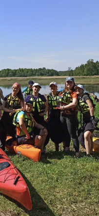 Прогулка вокруг парка Монрепо на каяках (байдарках)