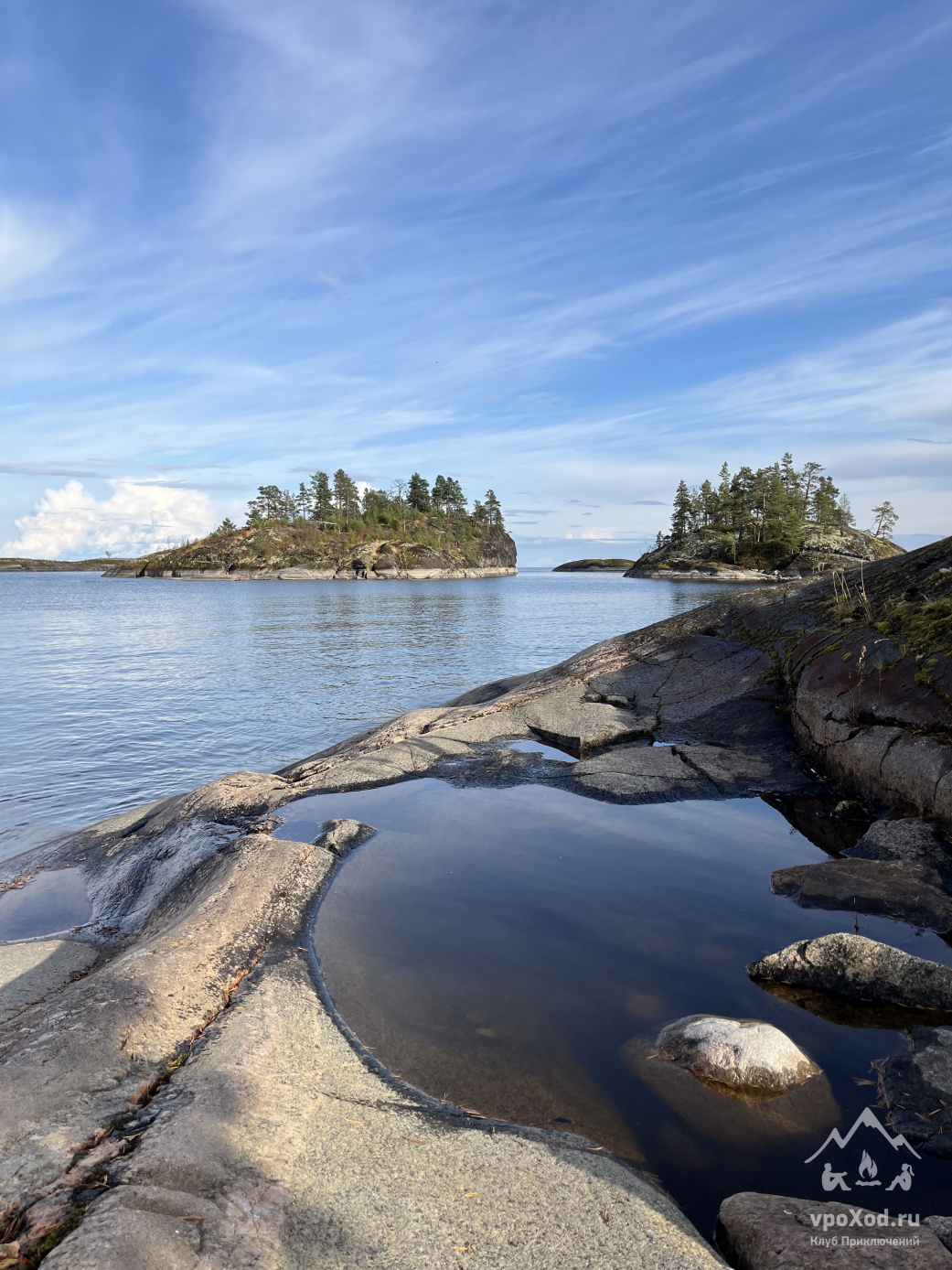Тур Ладожские шхеры на каяках