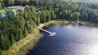Рысья гора (ночёвка в доме с баней)