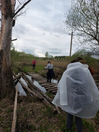По дремучим лесам Буниной горы в Малоярославец