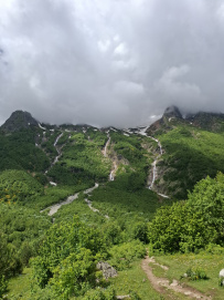 Горный лагерь в Дигории (Северная Осетия)