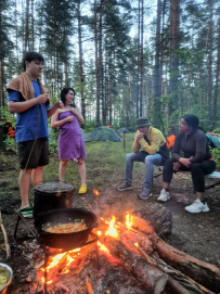 Поход на сапах по реке Клязьма с ночевкой в палатках с автосопровождением