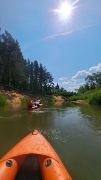 Сплав по реке Киржач на байдарках с баней на берегу