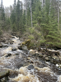 Водопады Ладожской Карелии