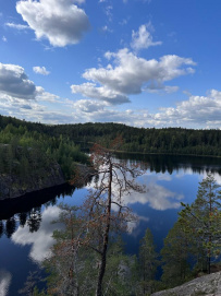 Поход на Треугольное озеро (ночёвка в гостевом доме Лиетлахти)