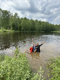 Сложный поход «Три калужских водопада»