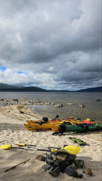 Колвица на морских каяках (байдарках). Путешествие на землю Саамов